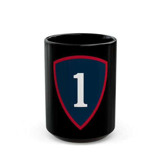 1 Personnel Command (U.S. Army) Black Coffee Mug-15oz-The Sticker Space