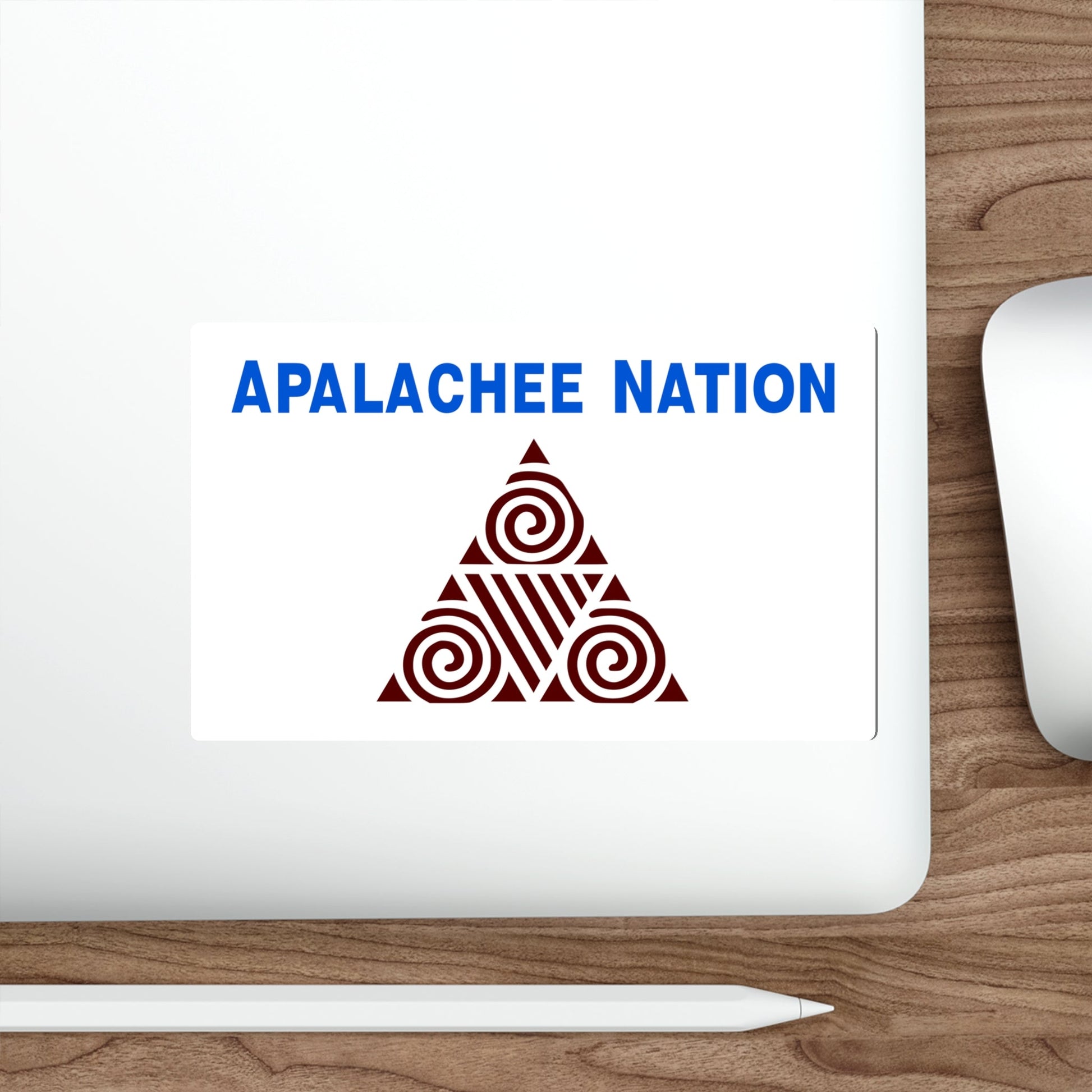 Apalachee Nation Flag STICKER Vinyl Die-Cut Decal-The Sticker Space