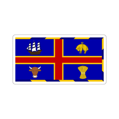 Armorial Flag of the City of Adelaide Australia STICKER Vinyl Die-Cut Decal-2 Inch-The Sticker Space