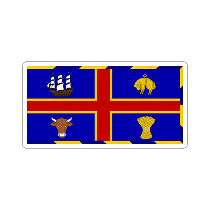 Armorial Flag of the City of Adelaide Australia STICKER Vinyl Die-Cut Decal-3 Inch-The Sticker Space