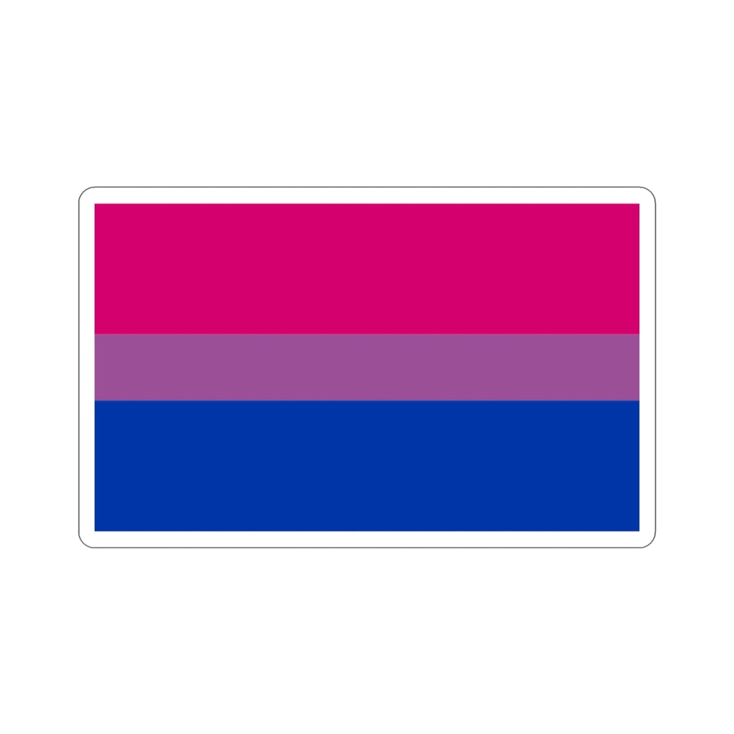 Bisexual Pride Flag STICKER Vinyl Die-Cut Decal-2 Inch-The Sticker Space