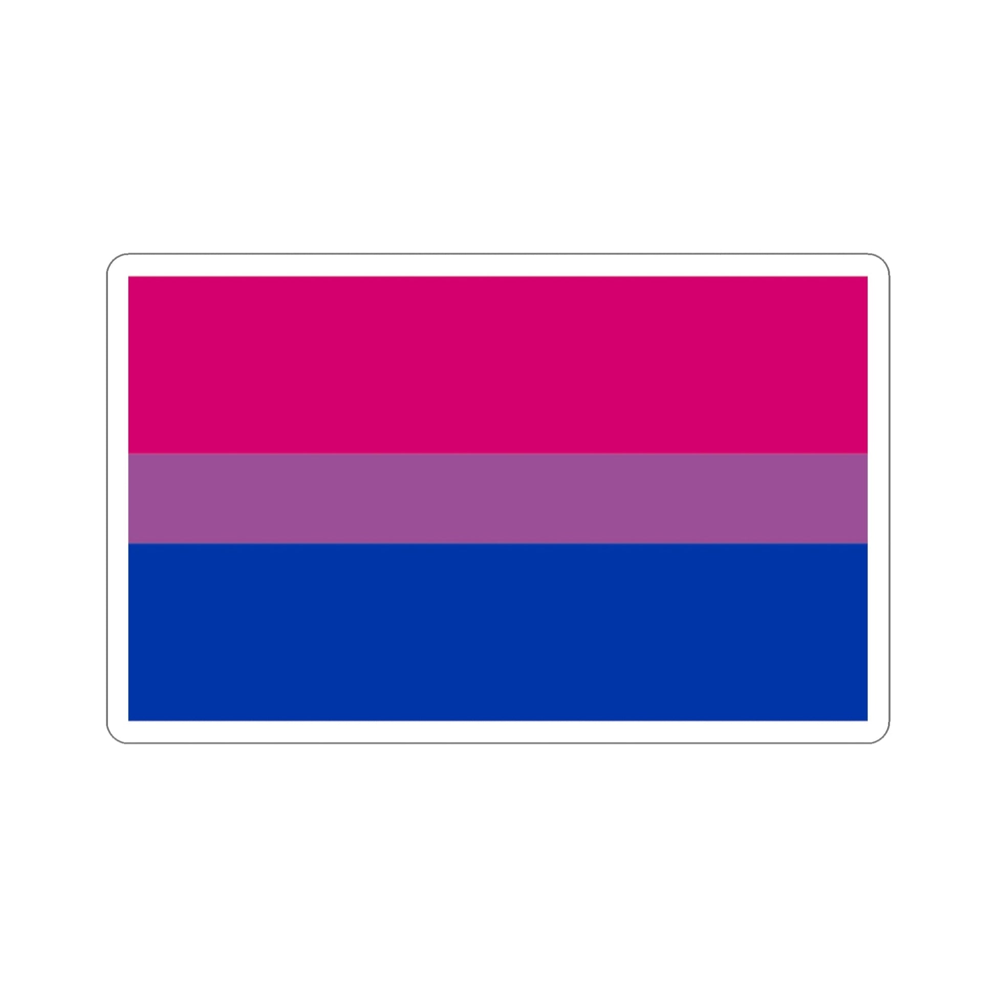 Bisexual Pride Flag STICKER Vinyl Die-Cut Decal-2 Inch-The Sticker Space