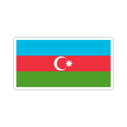 Copy of Flag of Azerbaijan STICKER Vinyl Die-Cut Decal-6 Inch-The Sticker Space