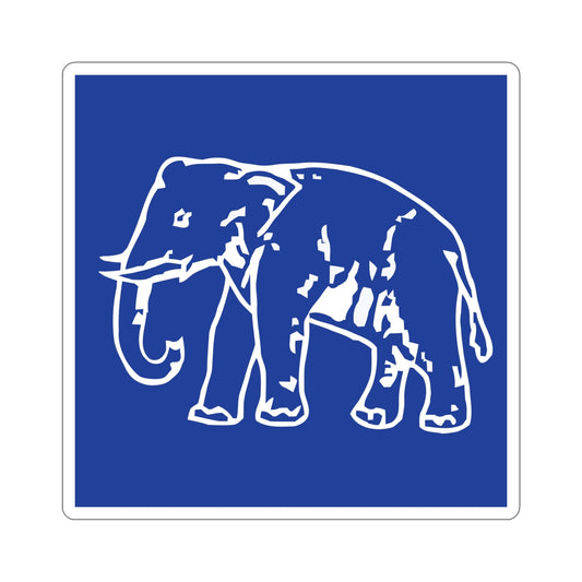 Elephant Bahujan Samaj Party Flag (India) STICKER Vinyl Die-Cut Decal-6 Inch-The Sticker Space