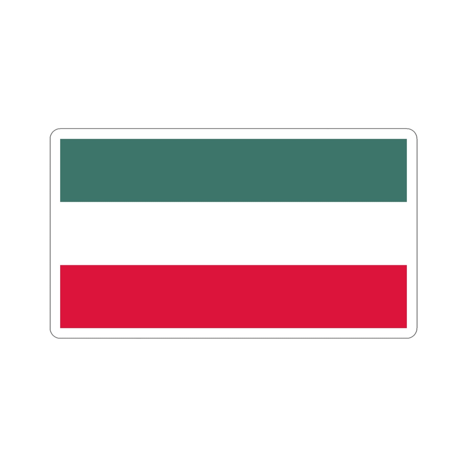 Flag of Gorzów Wielkopolski Poland STICKER Vinyl Die-Cut Decal-6 Inch-The Sticker Space