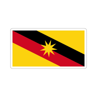 Flag of Sarawak Malaysia STICKER Vinyl Die-Cut Decal-2 Inch-The Sticker Space
