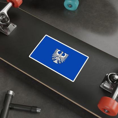 Flag of Schweinfurt 2 Germany STICKER Vinyl Die-Cut Decal-The Sticker Space