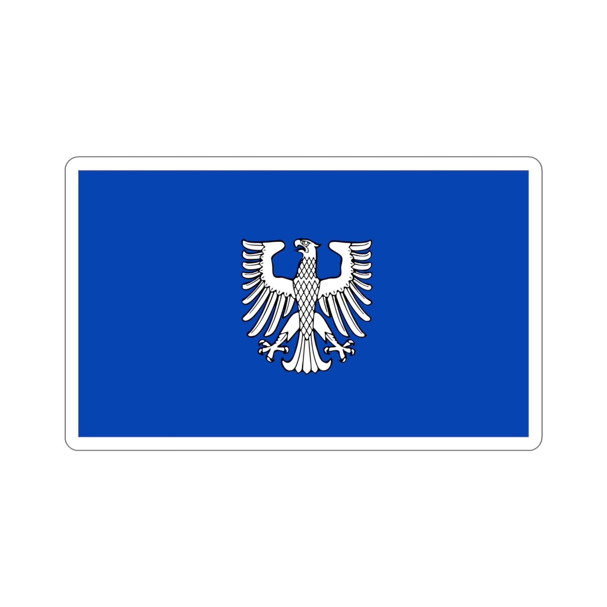 Flag of Schweinfurt 2 Germany STICKER Vinyl Die-Cut Decal-4 Inch-The Sticker Space