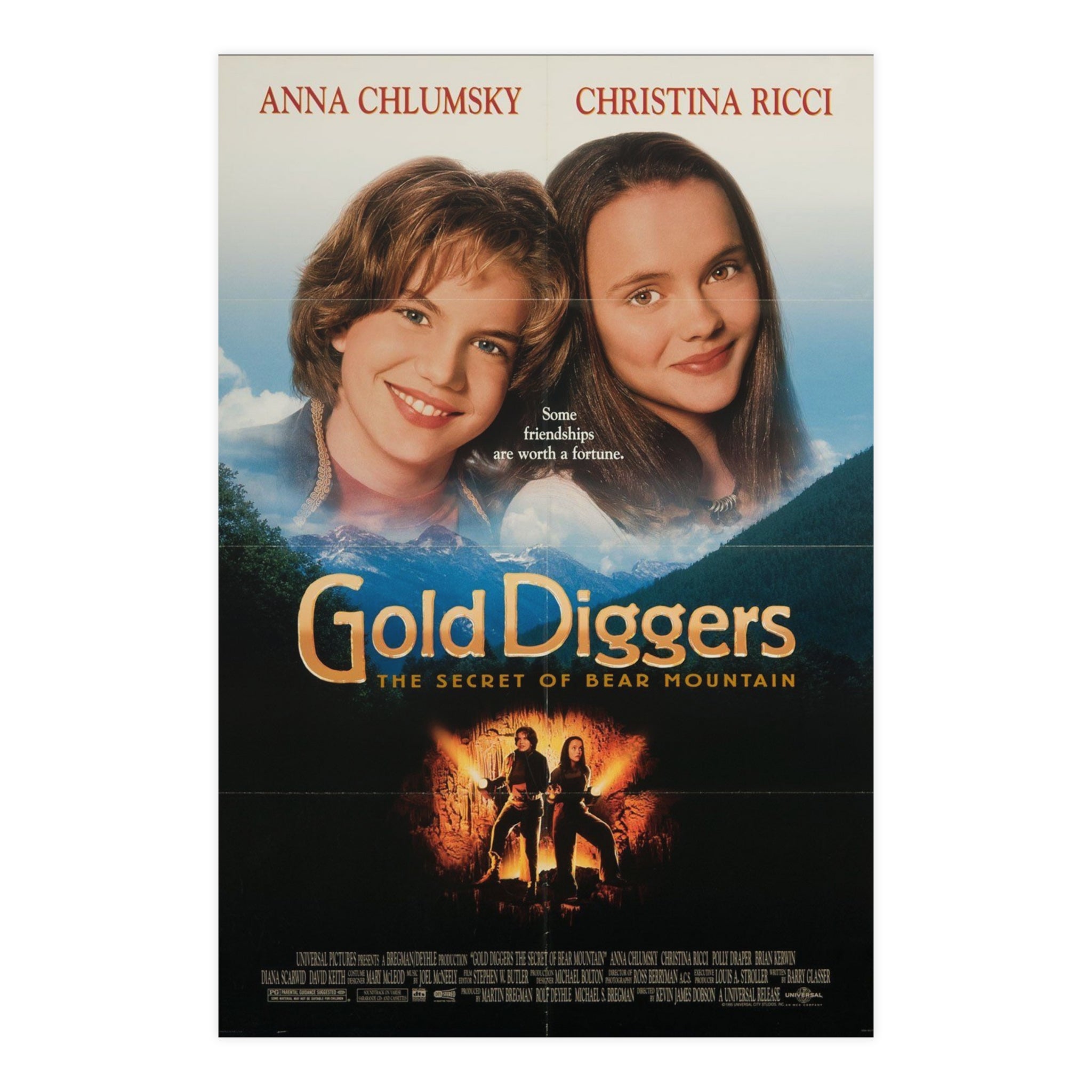 Gold Diggers The Secret Of Bear Mountain 1995 - Matte Paper Movie