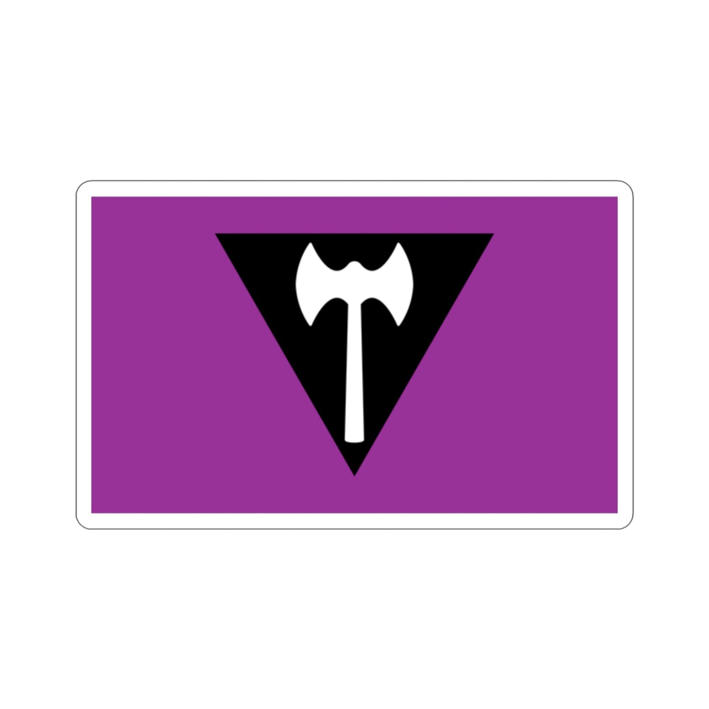Labrys Lesbian Pride Flag STICKER Vinyl Die-Cut Decal-2 Inch-The Sticker Space