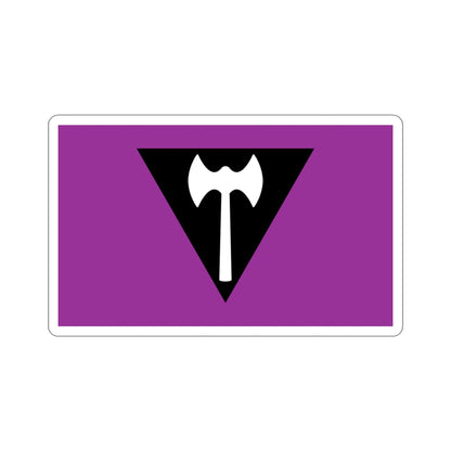 Labrys Lesbian Pride Flag STICKER Vinyl Die-Cut Decal-3 Inch-The Sticker Space