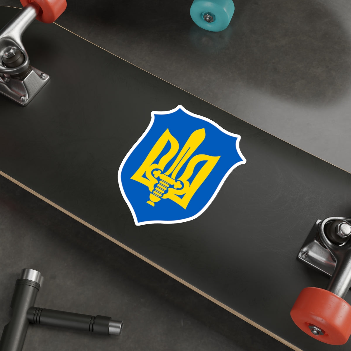 Organization of Ukrainian Nationalists STICKER Vinyl Die-Cut Decal-The Sticker Space