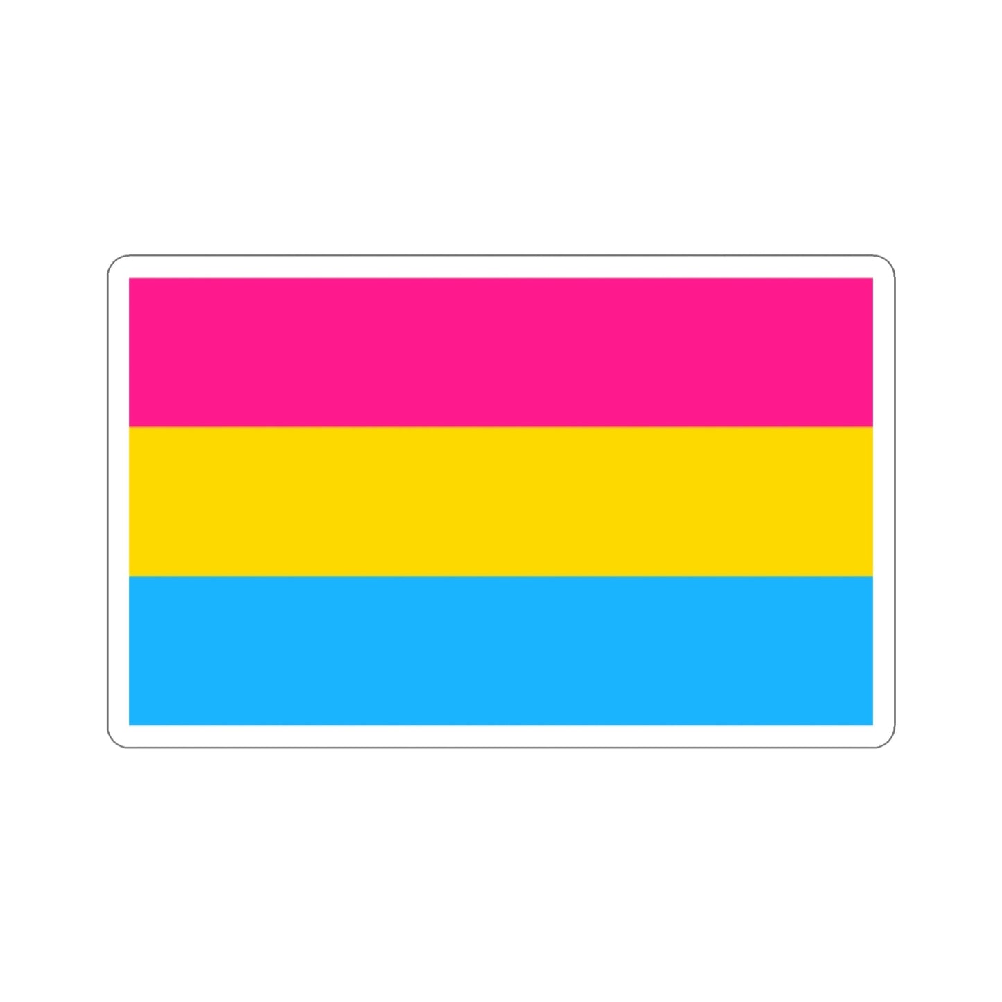 Pansexuality Pride Flag STICKER Vinyl Die-Cut Decal-2 Inch-The Sticker Space