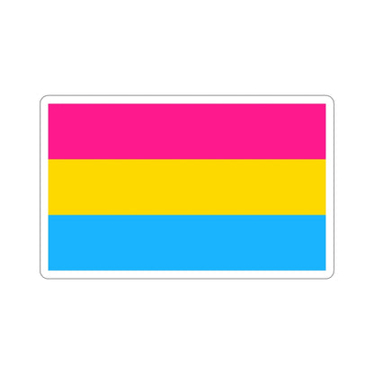 Pansexuality Pride Flag STICKER Vinyl Die-Cut Decal-4 Inch-The Sticker Space