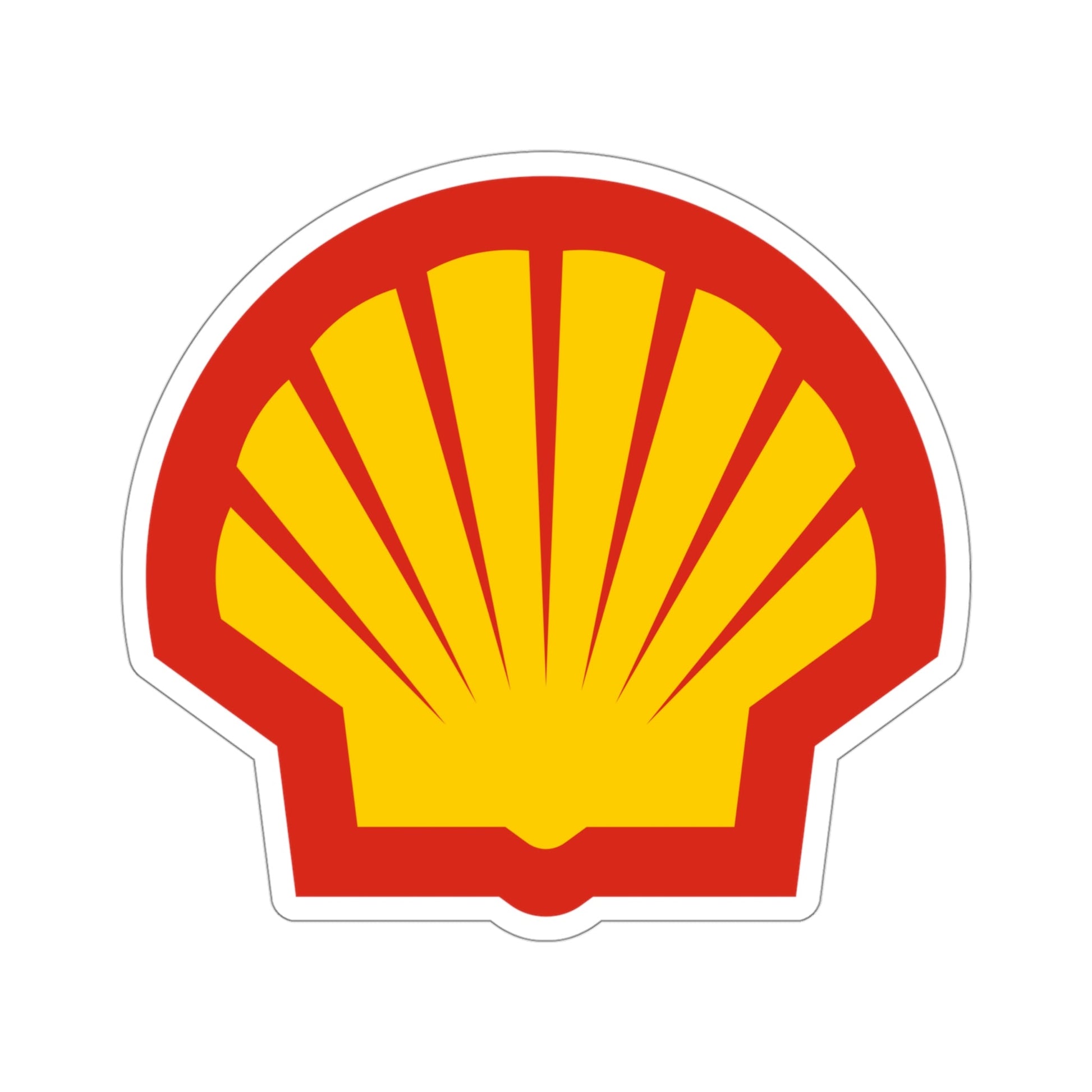 Shell Oil Company Logo STICKER Vinyl Die-Cut Decal-4 Inch-The Sticker Space