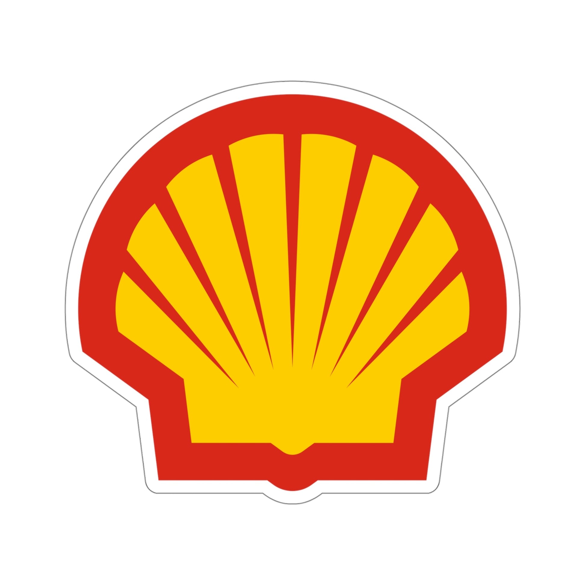 Shell Oil Company Logo STICKER Vinyl Die-Cut Decal-5 Inch-The Sticker Space