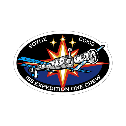 Soyuz TM-31 (Soviet Space Program) STICKER Vinyl Die-Cut Decal-6 Inch-The Sticker Space
