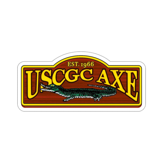 USCGC Axe (U.S. Coast Guard) STICKER Vinyl Die-Cut Decal-6 Inch-The Sticker Space