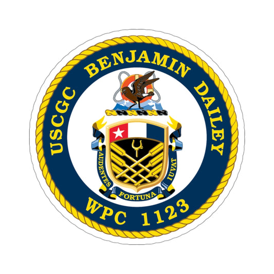 USCGC Benjamin Dailey WPC 1123 (U.S. Coast Guard) STICKER Vinyl Die-Cut Decal-6 Inch-The Sticker Space