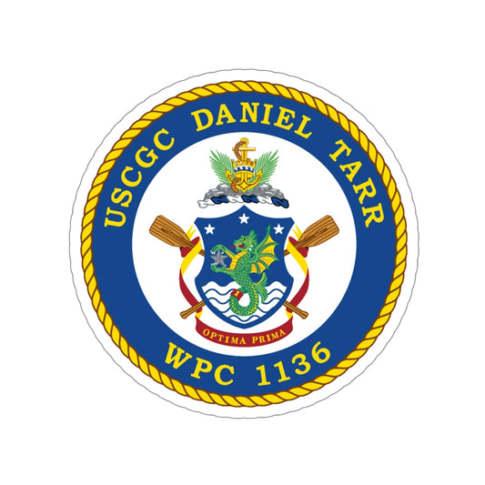 USCGC Daniel Tarr WPC 1136 (U.S. Coast Guard) STICKER Vinyl Die-Cut Decal-6 Inch-The Sticker Space
