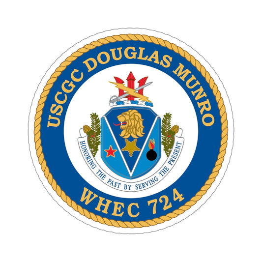 USCGC Douglas Munro (U.S. Coast Guard) STICKER Vinyl Die-Cut Decal-6 Inch-The Sticker Space