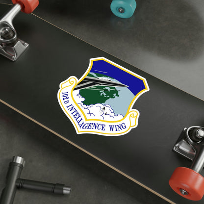102d Intelligence Wing (U.S. Air Force) STICKER Vinyl Die-Cut Decal-The Sticker Space