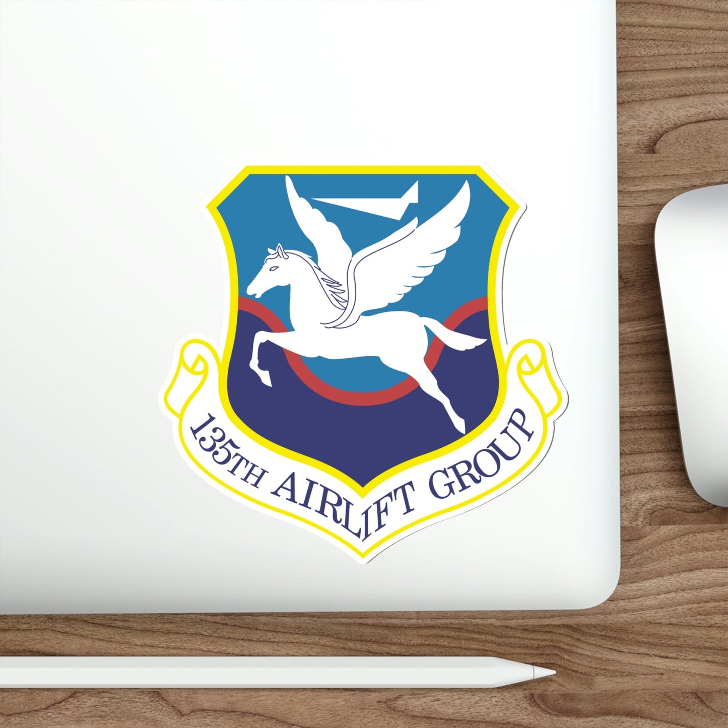 135th Airlift Group (U.S. Air Force) STICKER Vinyl Die-Cut Decal-The Sticker Space