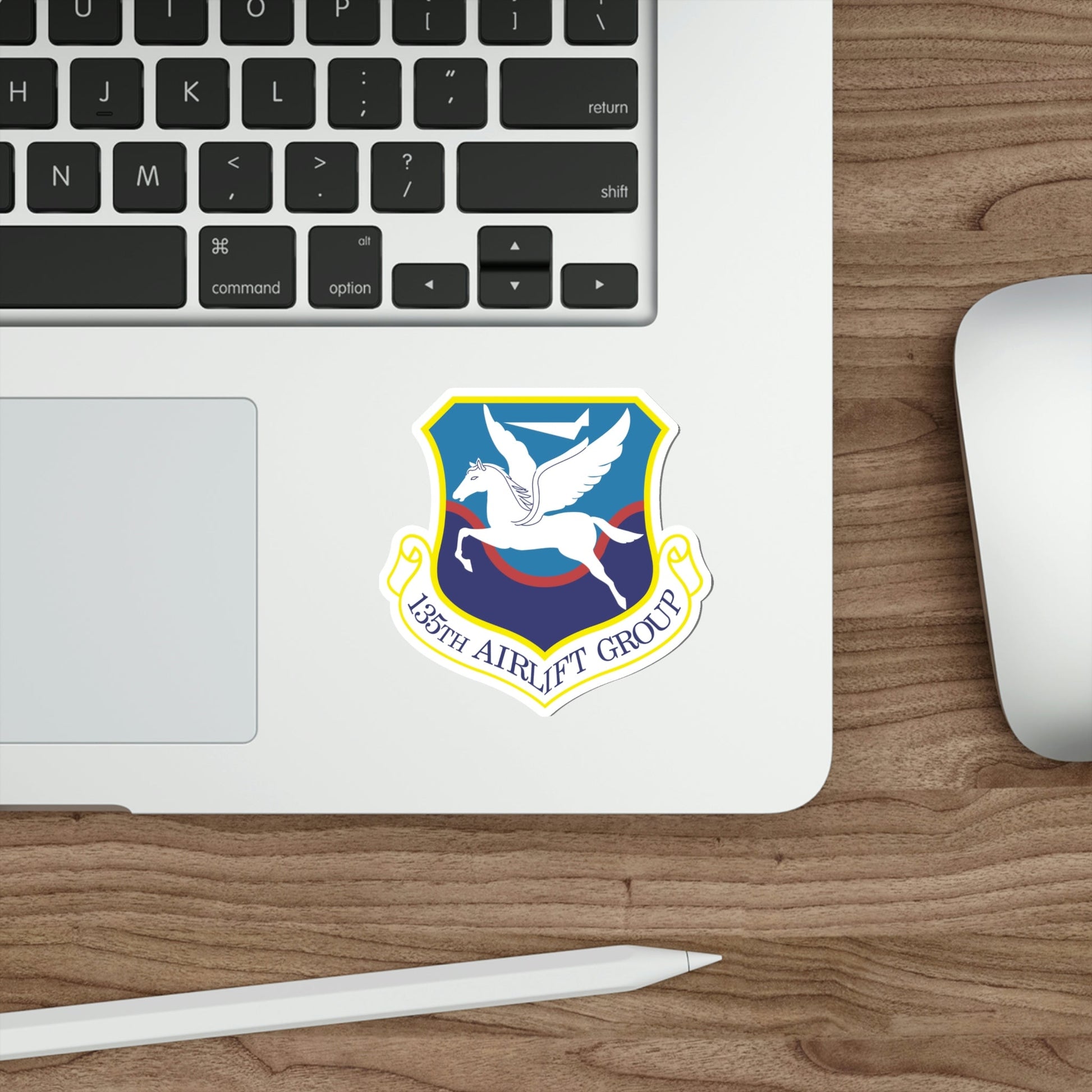 135th Airlift Group (U.S. Air Force) STICKER Vinyl Die-Cut Decal-The Sticker Space