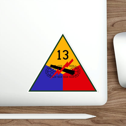 13th Armored Division (U.S. Army) STICKER Vinyl Die-Cut Decal-The Sticker Space