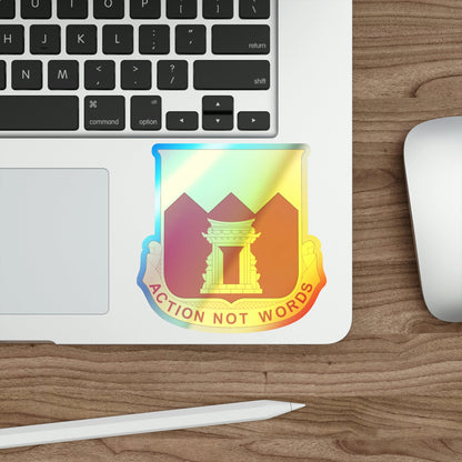 143rd Armored Field Artillery Battalion (U.S. Army) Holographic STICKER Die-Cut Vinyl Decal-The Sticker Space