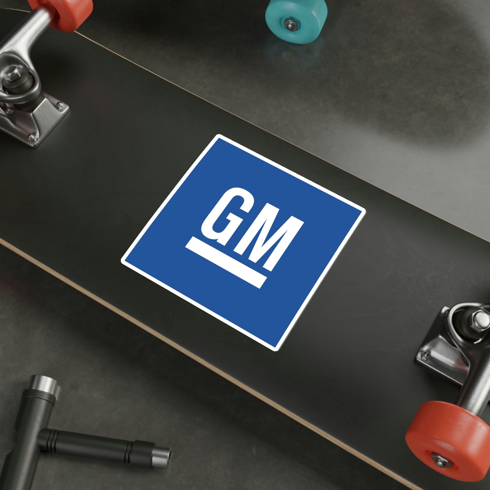 General Motors GM Car Logo STICKER Vinyl Die-Cut Decal-The Sticker Space
