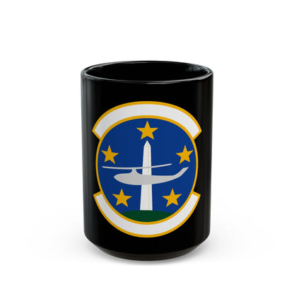 1 Helicopter Squadron (U.S. Air Force) Black Coffee Mug-15oz-The Sticker Space