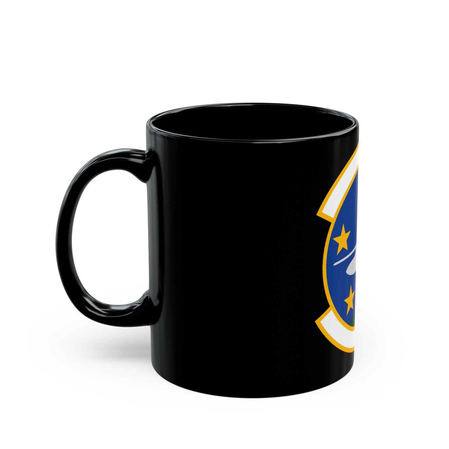 1 Helicopter Squadron (U.S. Air Force) Black Coffee Mug-The Sticker Space