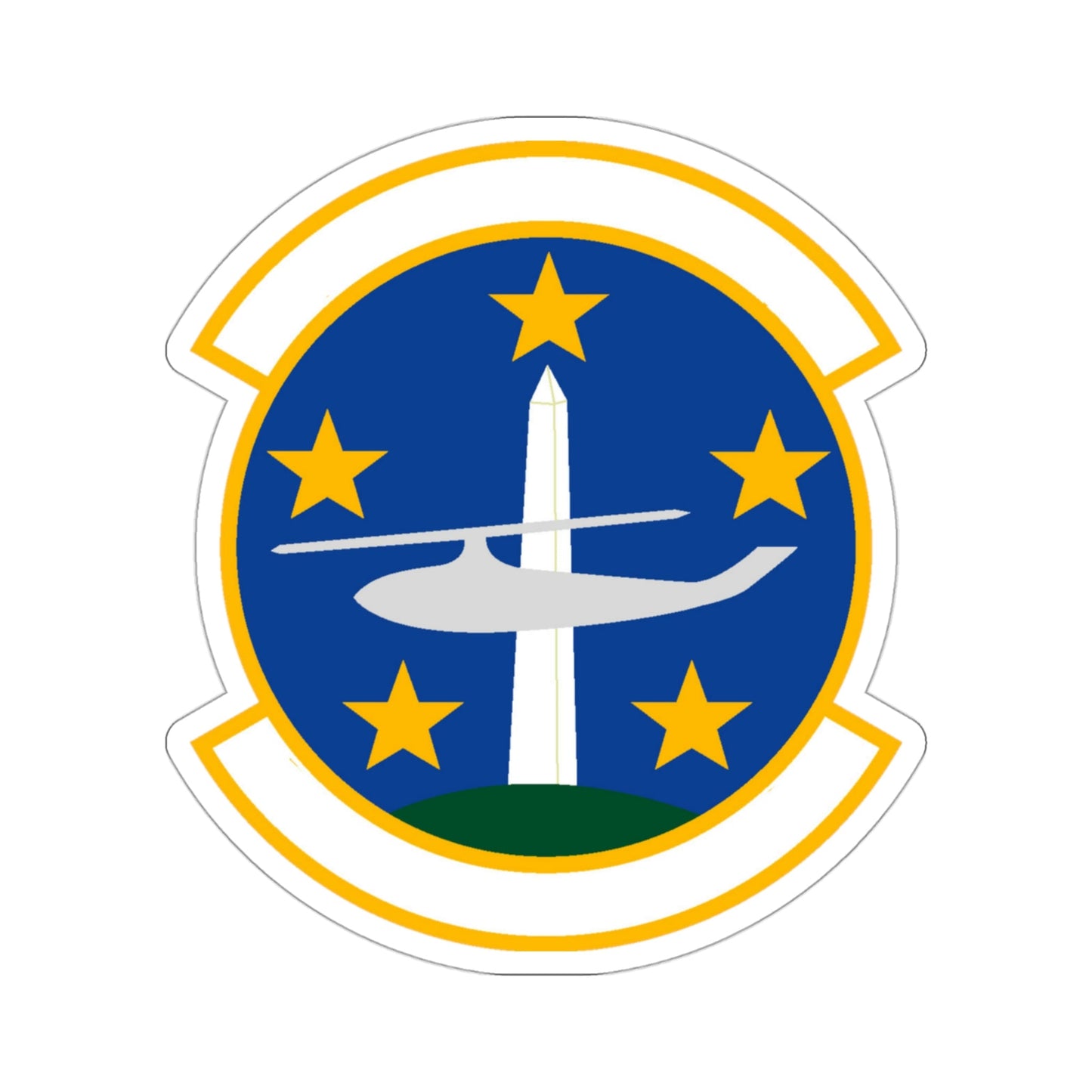 1 Helicopter Squadron (U.S. Air Force) STICKER Vinyl Die-Cut Decal-3 Inch-The Sticker Space