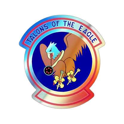 1 Munitions Squadron ACC (U.S. Air Force) Holographic STICKER Die-Cut Vinyl Decal-4 Inch-The Sticker Space