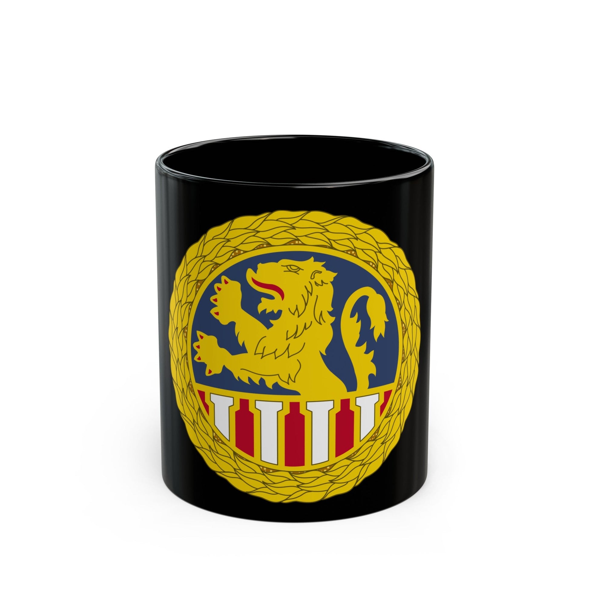 1 Personnel Command 2 (U.S. Army) Black Coffee Mug-11oz-The Sticker Space
