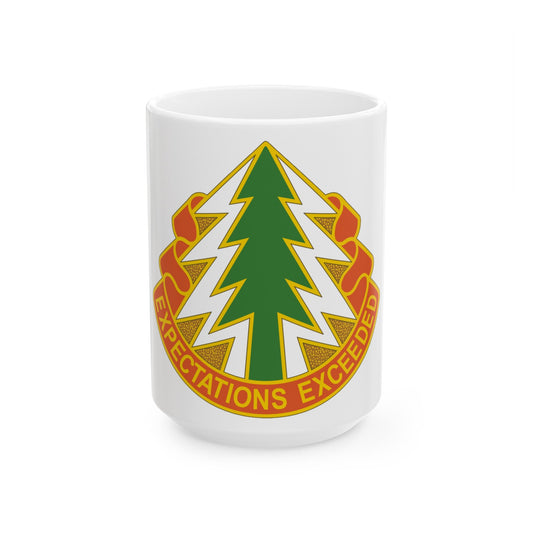 1 Signal Group (U.S. Army) White Coffee Mug-15oz-The Sticker Space