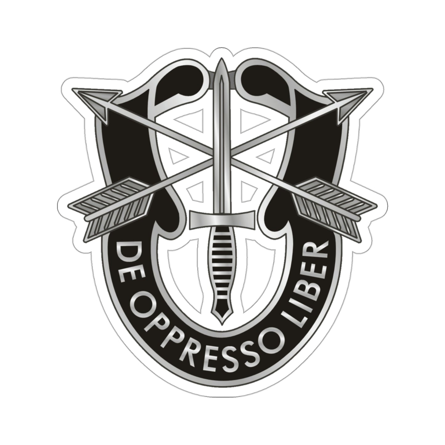 1 Special Forces (U.S. Army) STICKER Vinyl Die-Cut Decal-3 Inch-The Sticker Space