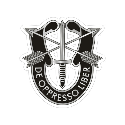 1 Special Forces (U.S. Army) Transparent STICKER Die-Cut Vinyl Decal-6 Inch-The Sticker Space