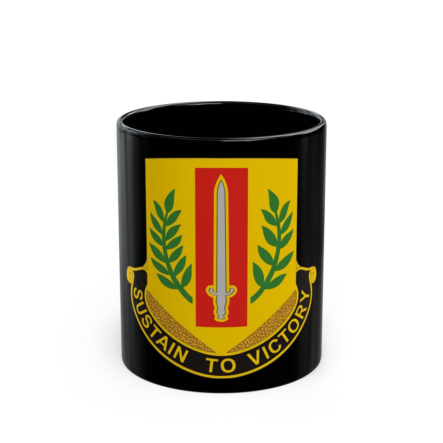 1 Sustainment Brigade 2 (U.S. Army) Black Coffee Mug-11oz-The Sticker Space