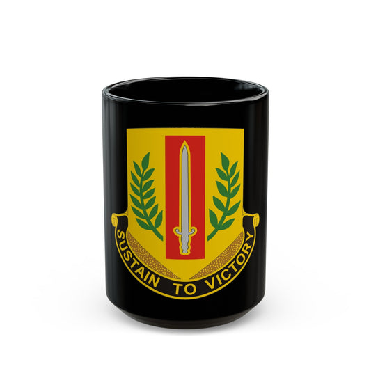 1 Sustainment Brigade 2 (U.S. Army) Black Coffee Mug-15oz-The Sticker Space