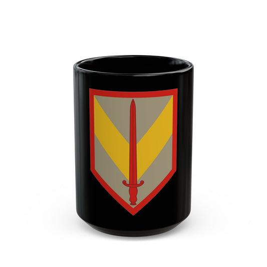 1 Sustainment Brigade (U.S. Army) Black Coffee Mug-15oz-The Sticker Space