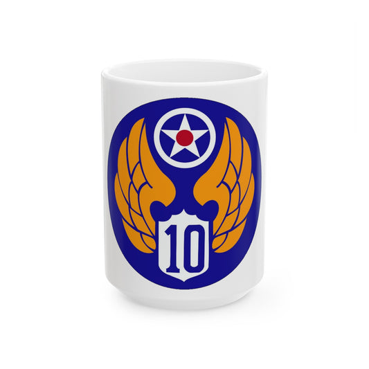 10 Air Force (U.S. Army) White Coffee Mug