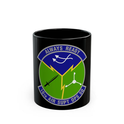 10 Air Support Operations Squadron ACC (U.S. Air Force) Black Coffee Mug-11oz-The Sticker Space