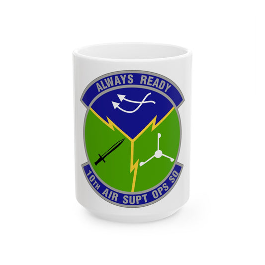 10 Air Support Operations Squadron ACC (U.S. Air Force) White Coffee Mug