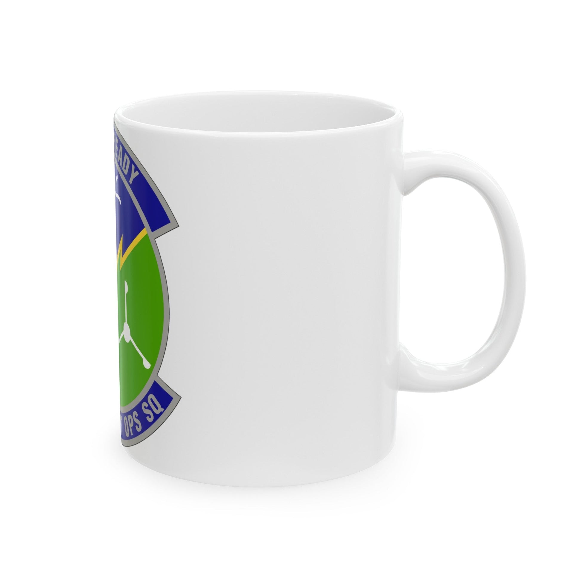 10 Air Support Operations Squadron ACC (U.S. Air Force) White Coffee Mug-The Sticker Space