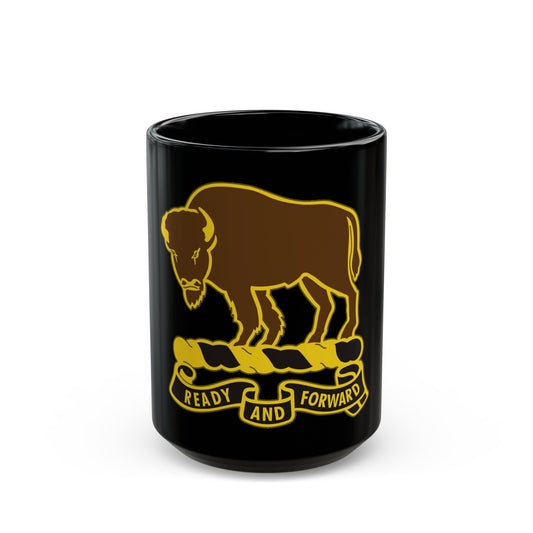 10 Cavalry Regiment (U.S. Army) Black Coffee Mug-15oz-The Sticker Space
