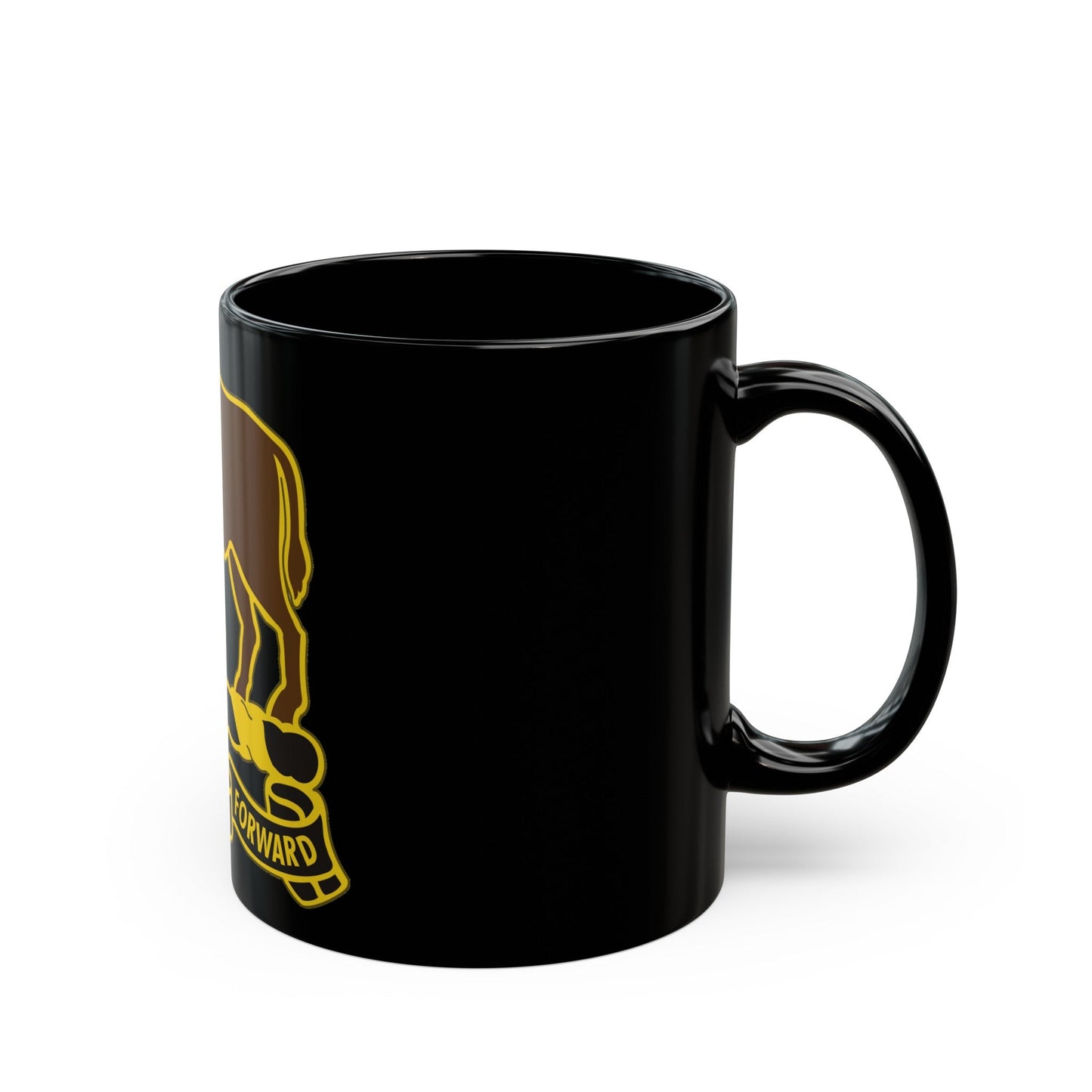 10 Cavalry Regiment (U.S. Army) Black Coffee Mug-The Sticker Space