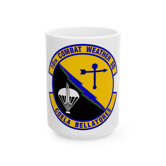 10 Combat Weather Squadron AFSOC (U.S. Air Force) White Coffee Mug