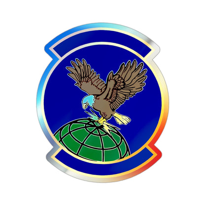 100 Aircraft Maintenance Squadron USAFE (U.S. Air Force) Holographic STICKER Die-Cut Vinyl Decal-2 Inch-The Sticker Space